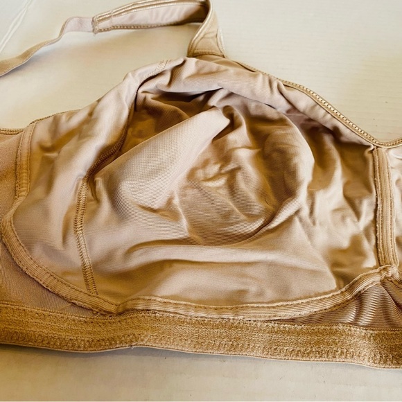 46D Wire Free Bra Playtex NUDE 18 Hour Seamless Side/Back Smoothing - Picture 13 of 14